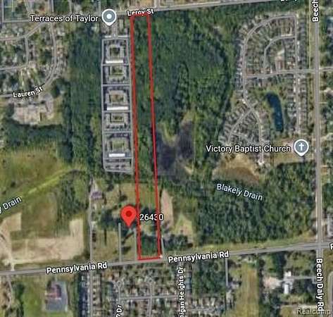 9.77 Acres of Residential Land for Sale in Taylor, Michigan