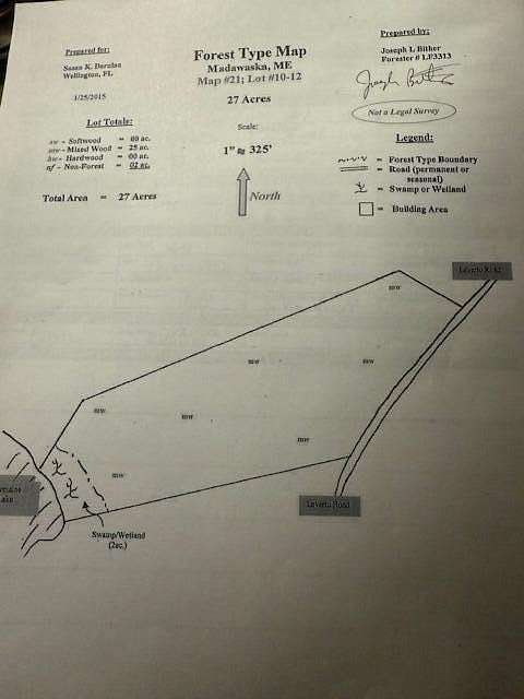 27 Acres of Recreational Land for Sale in Madawaska, Maine