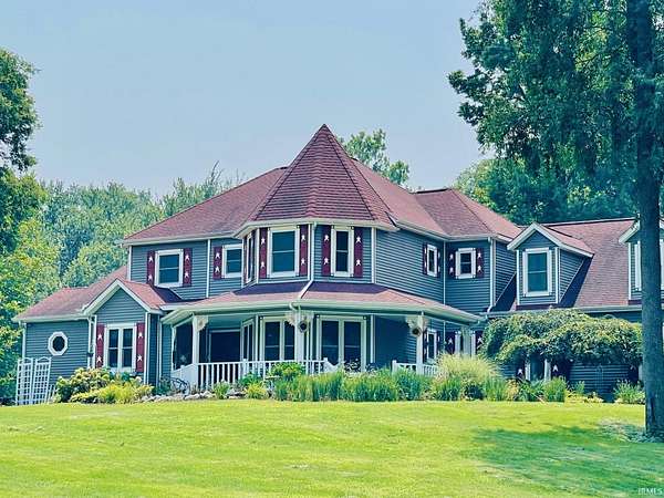 19 Acres of Land with Home for Sale in Argos, Indiana