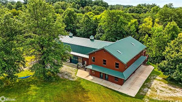 6 Acres of Residential Land with Home for Sale in Fairfield, Iowa