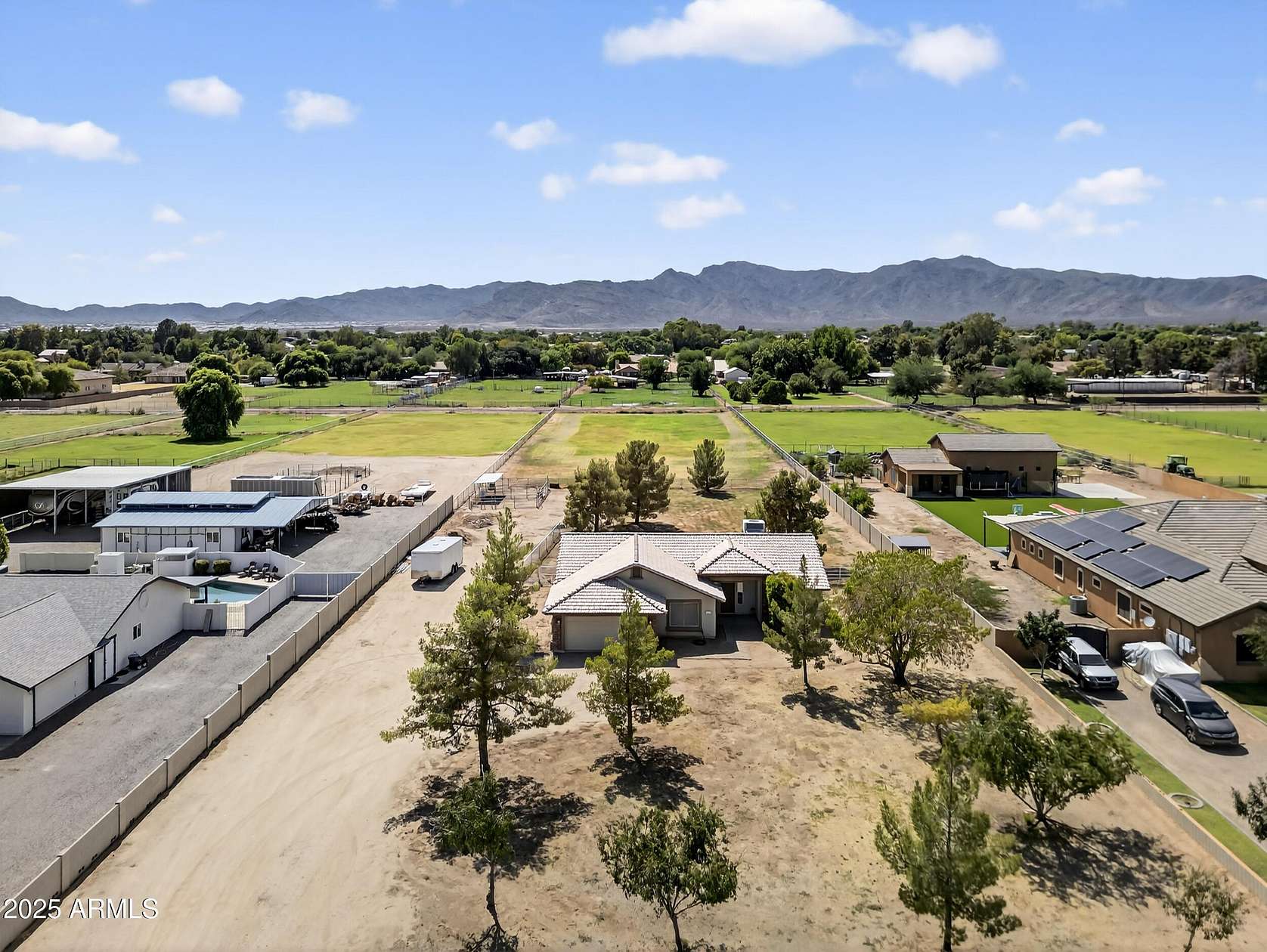 2 Acres of Residential Land with Home for Sale in Waddell, Arizona