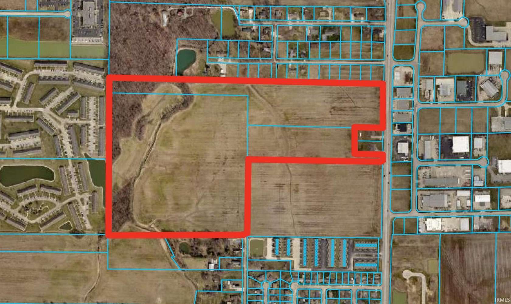 66 Acres of Land for Sale in Evansville, Indiana
