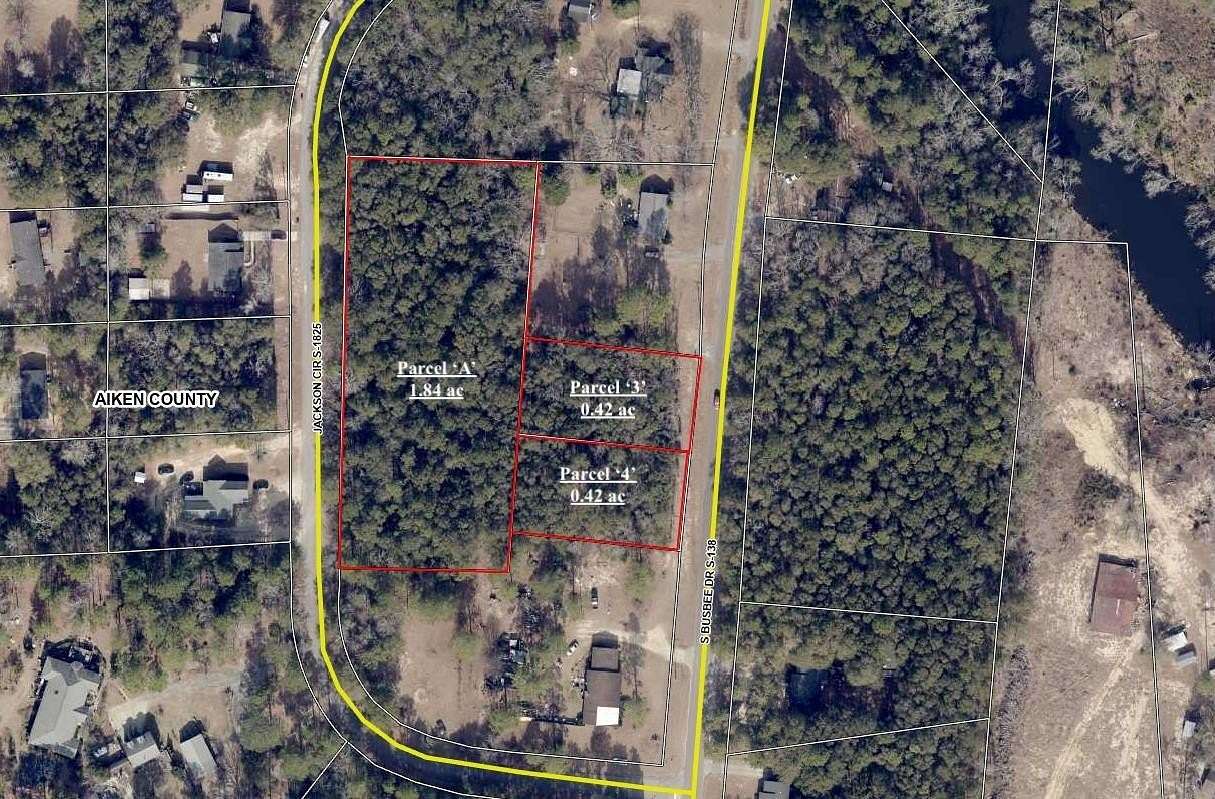 1.84 Acres of Residential Land for Sale in Wagener, South Carolina