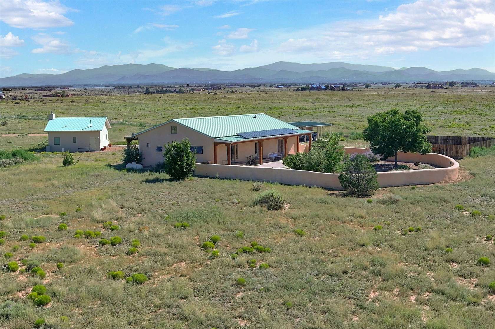 5.5 Acres of Residential Land with Home for Sale in Santa Fe, New Mexico