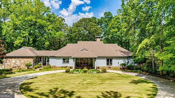 35.2 Acres of Land with Home for Sale in Newnan, Georgia