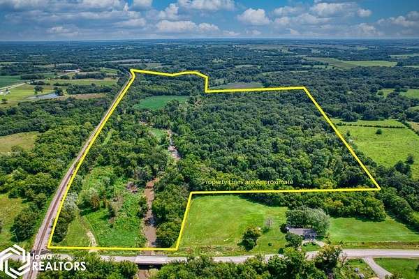 104 Acres of Agricultural Land for Sale in Mystic, Iowa