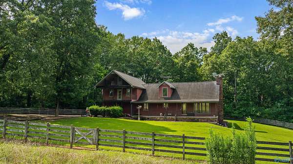 7.2 Acres of Land with Home for Sale in Fort Payne, Alabama