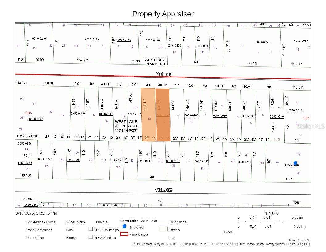 0.27 Acres of Land for Sale in Hawthorne, Florida