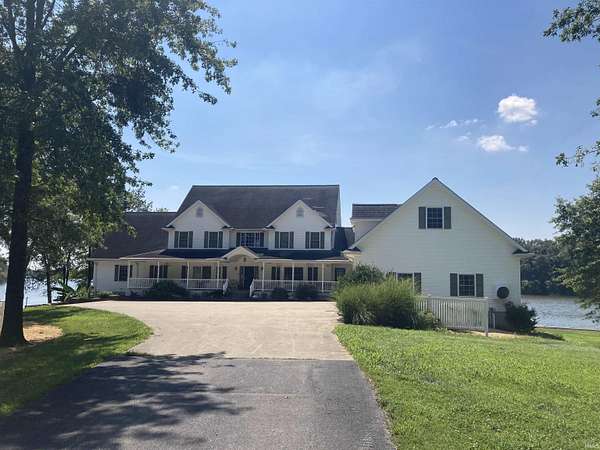 52.2 Acres of Agricultural Land with Home for Sale in Cannelburg, Indiana