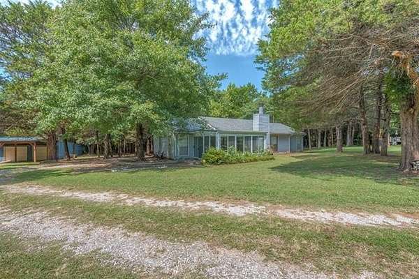 2.5 Acres of Residential Land with Home for Sale in Mannford, Oklahoma