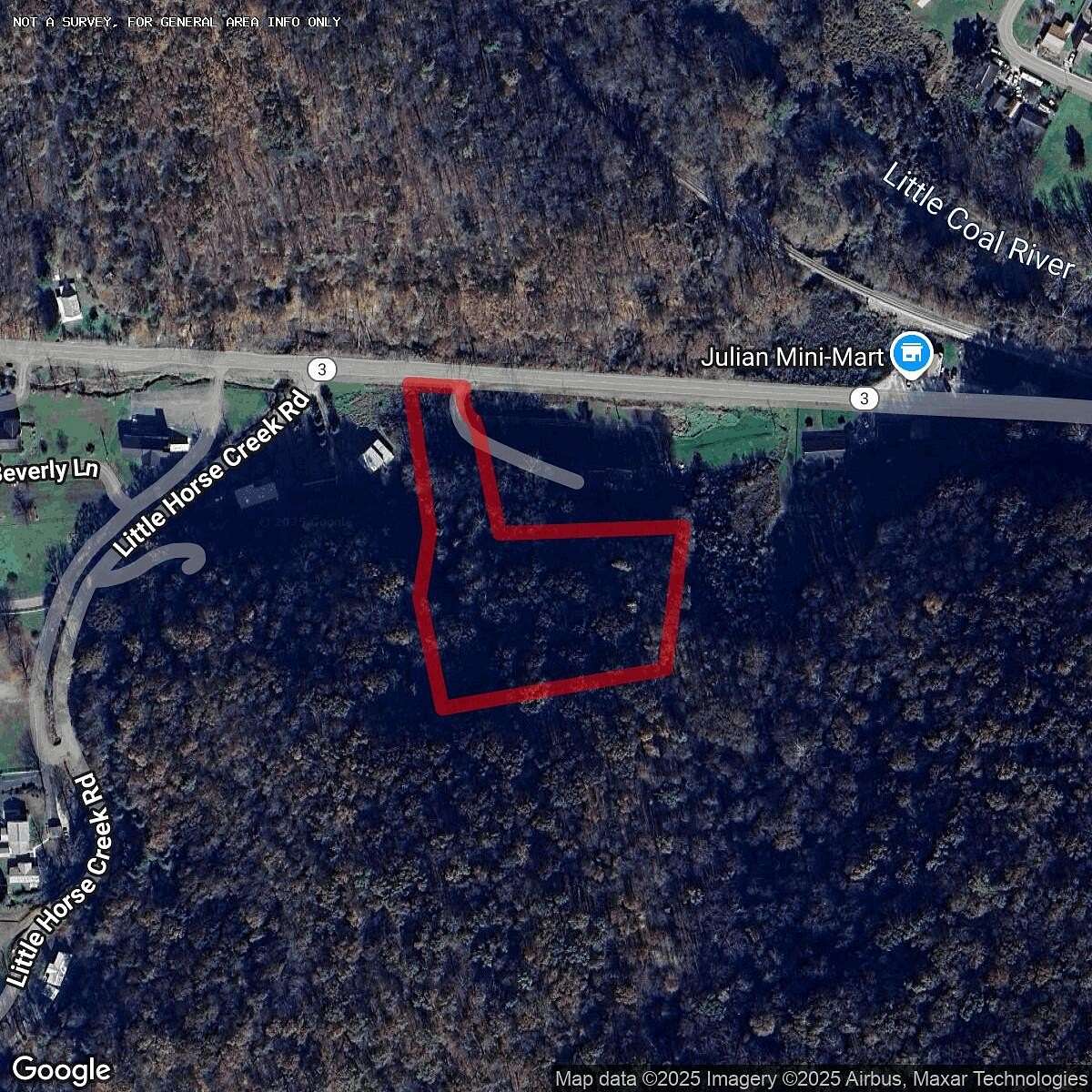 6.8 Acres of Land for Sale in Julian, West Virginia