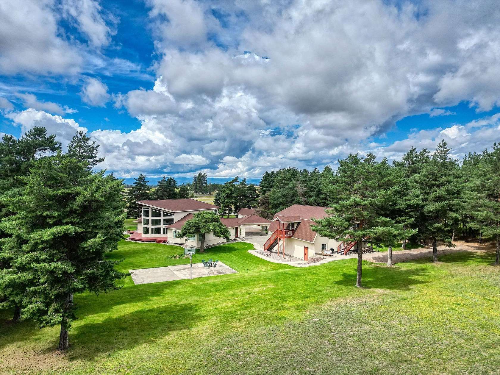 5.49 Acres of Residential Land with Home for Sale in Kalispell, Montana