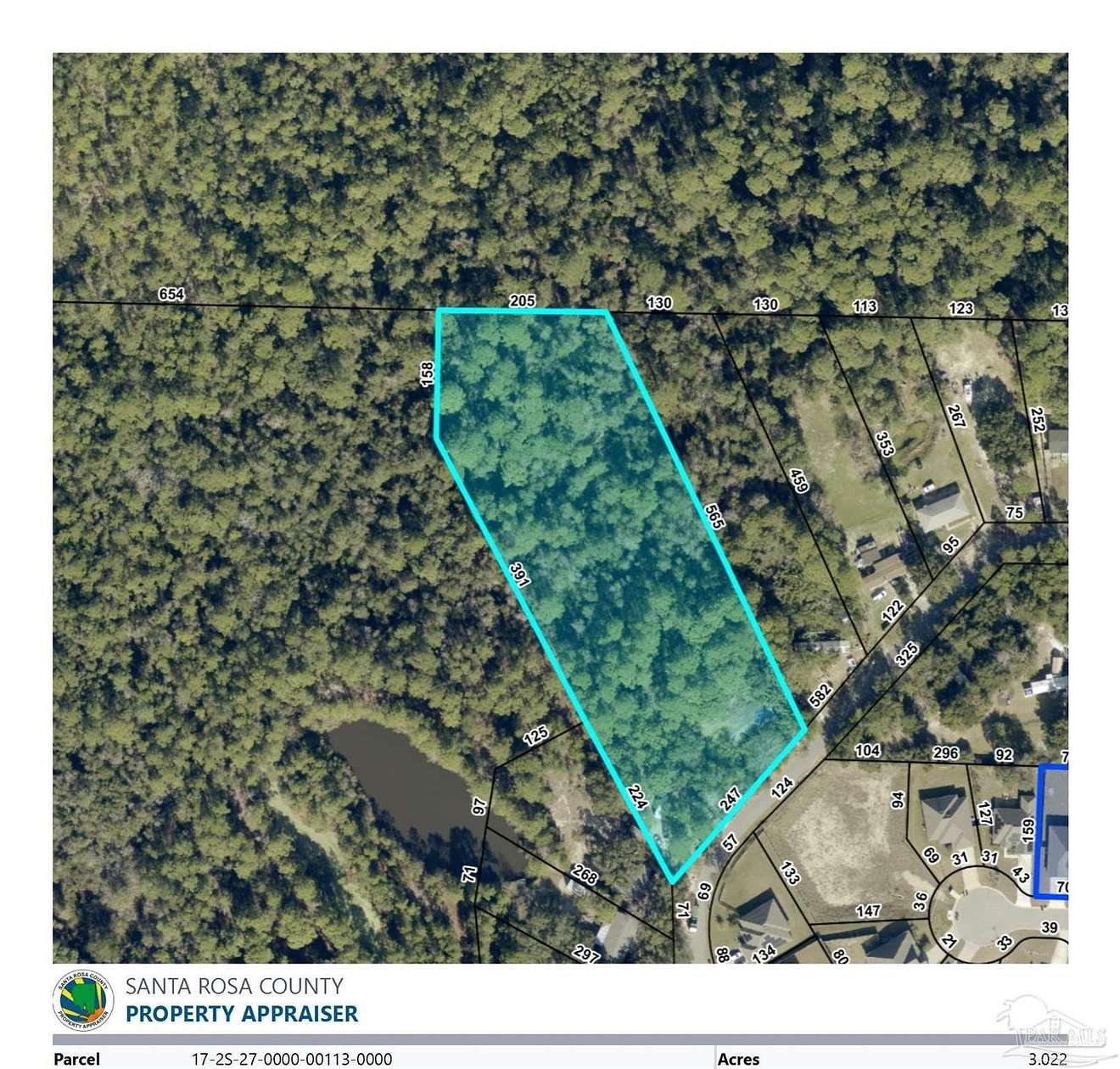 3 Acres of Residential Land for Sale in Gulf Breeze, Florida