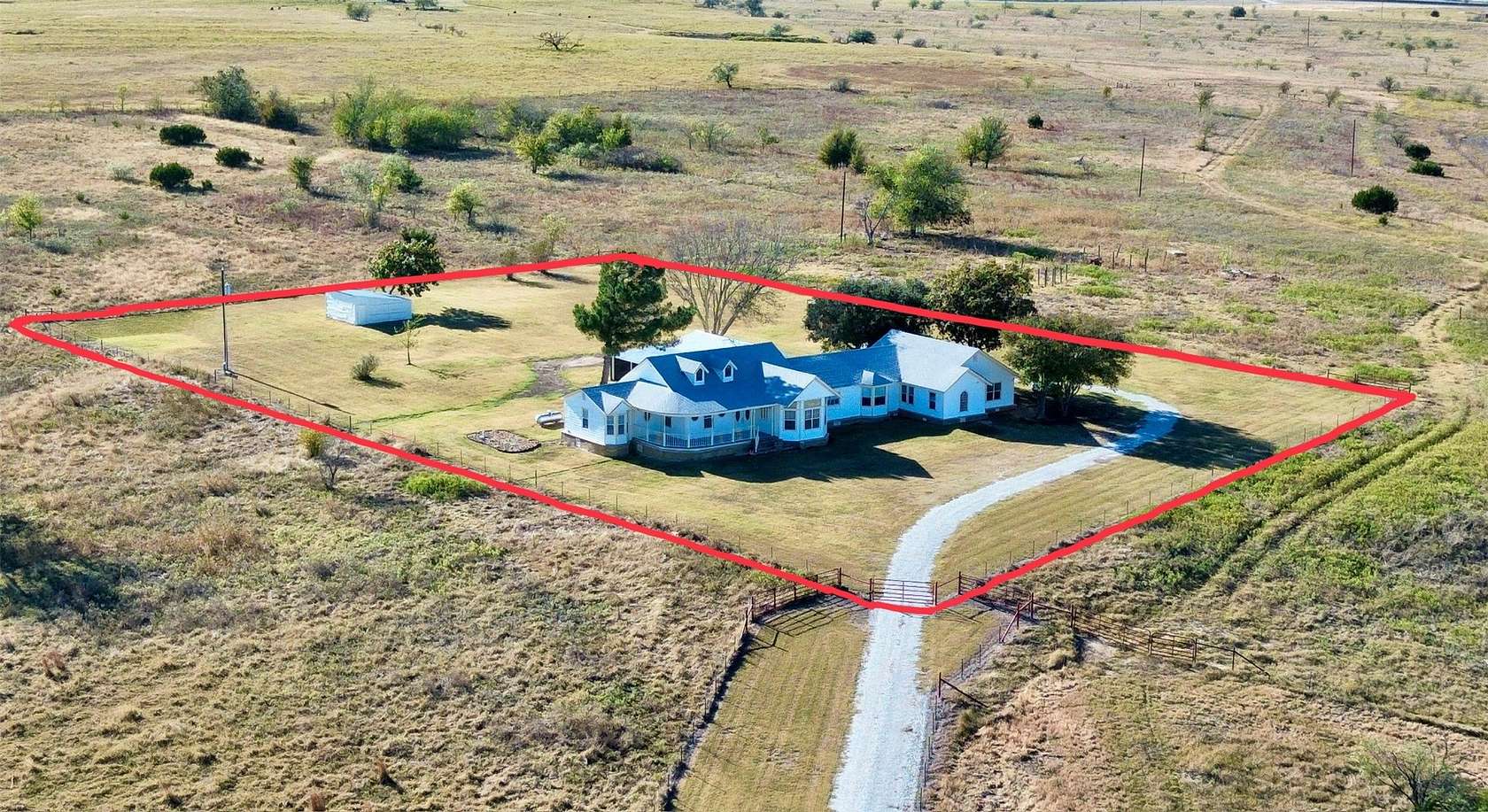 2.74 Acres of Land with Home for Sale in Clifton, Texas