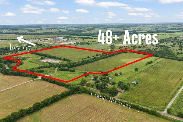 48 Acres of Land for Sale in Cleburne, Texas