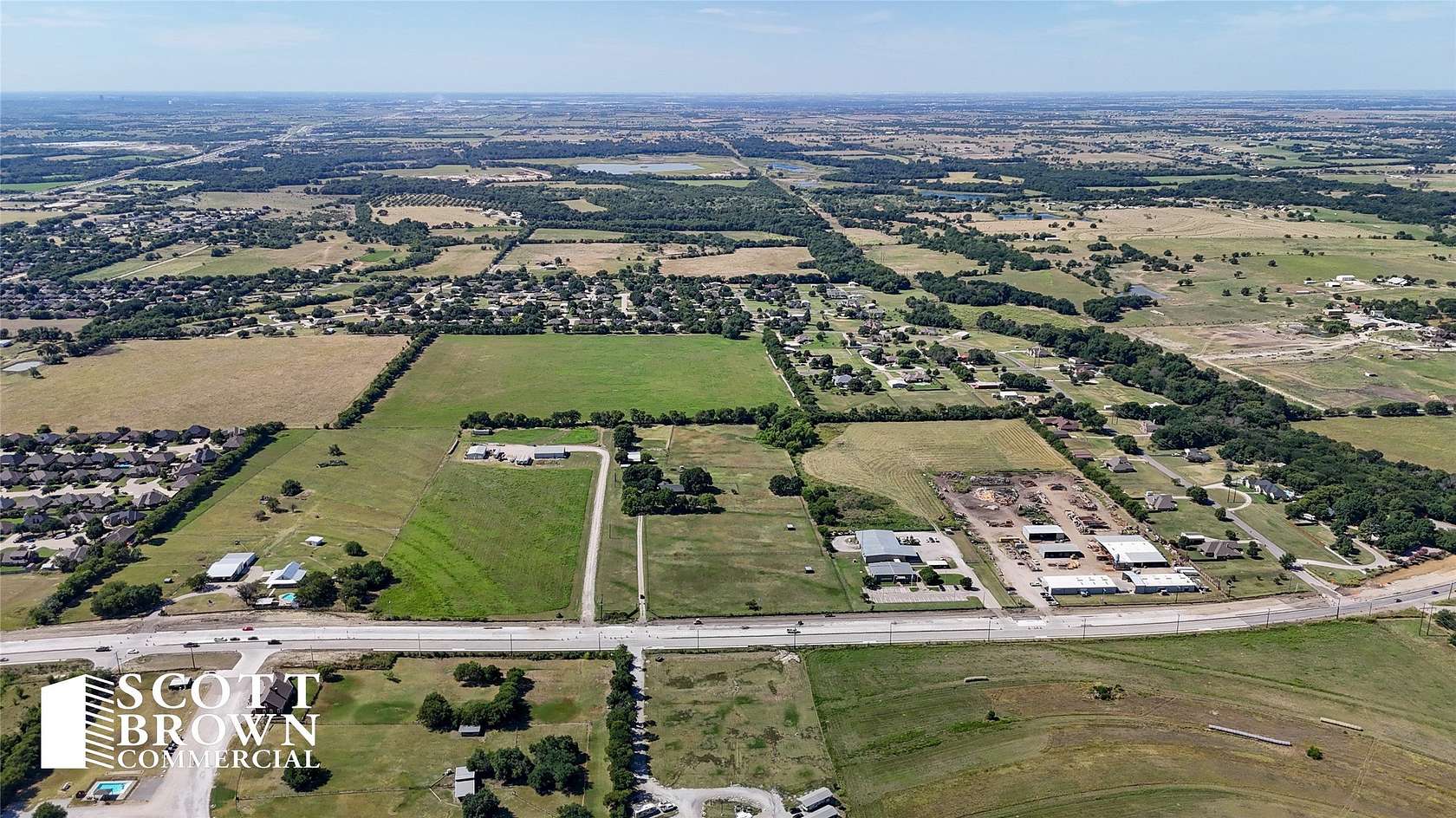 12.7 Acres of Commercial Land for Sale in Sanger, Texas