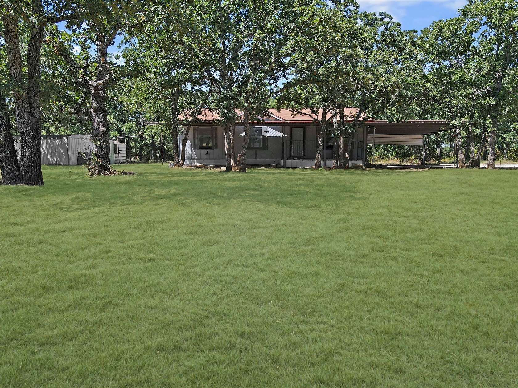 12.2 Acres of Land with Home for Sale in Eastland, Texas