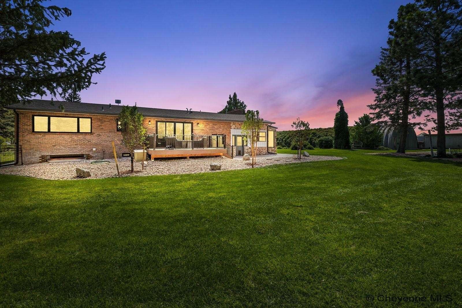 6.23 Acres of Land with Home for Sale in Cheyenne, Wyoming