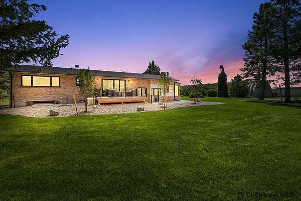6.23 Acres of Land with Home for Sale in Cheyenne, Wyoming