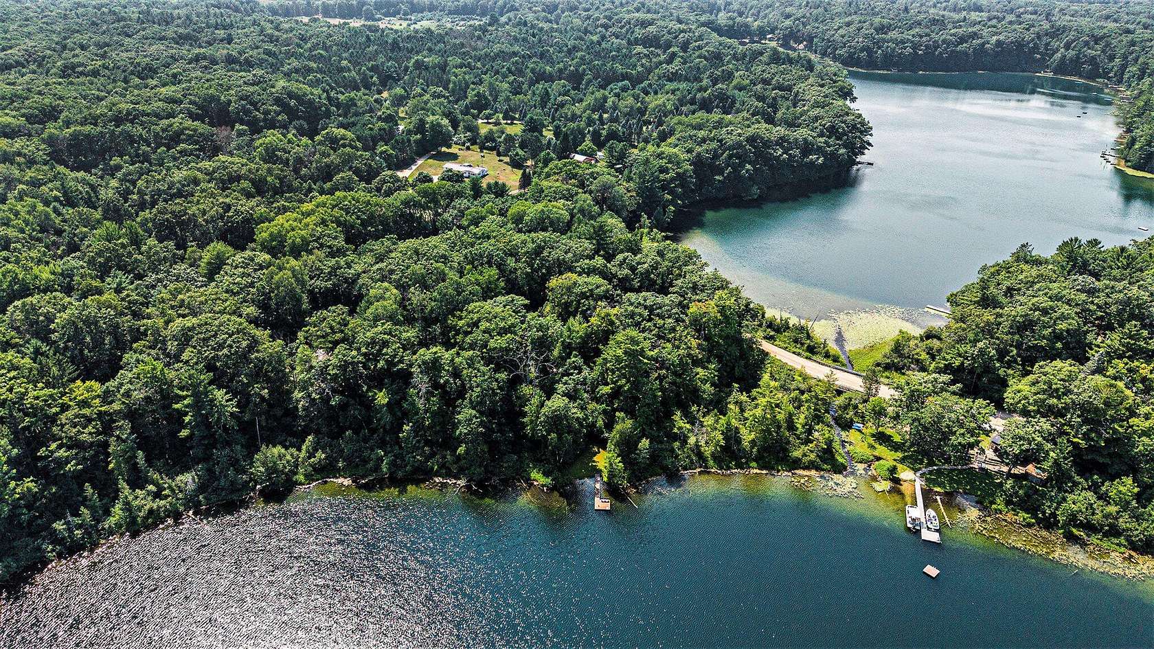 10.5 Acres of Land with Home for Sale in Irons, Michigan