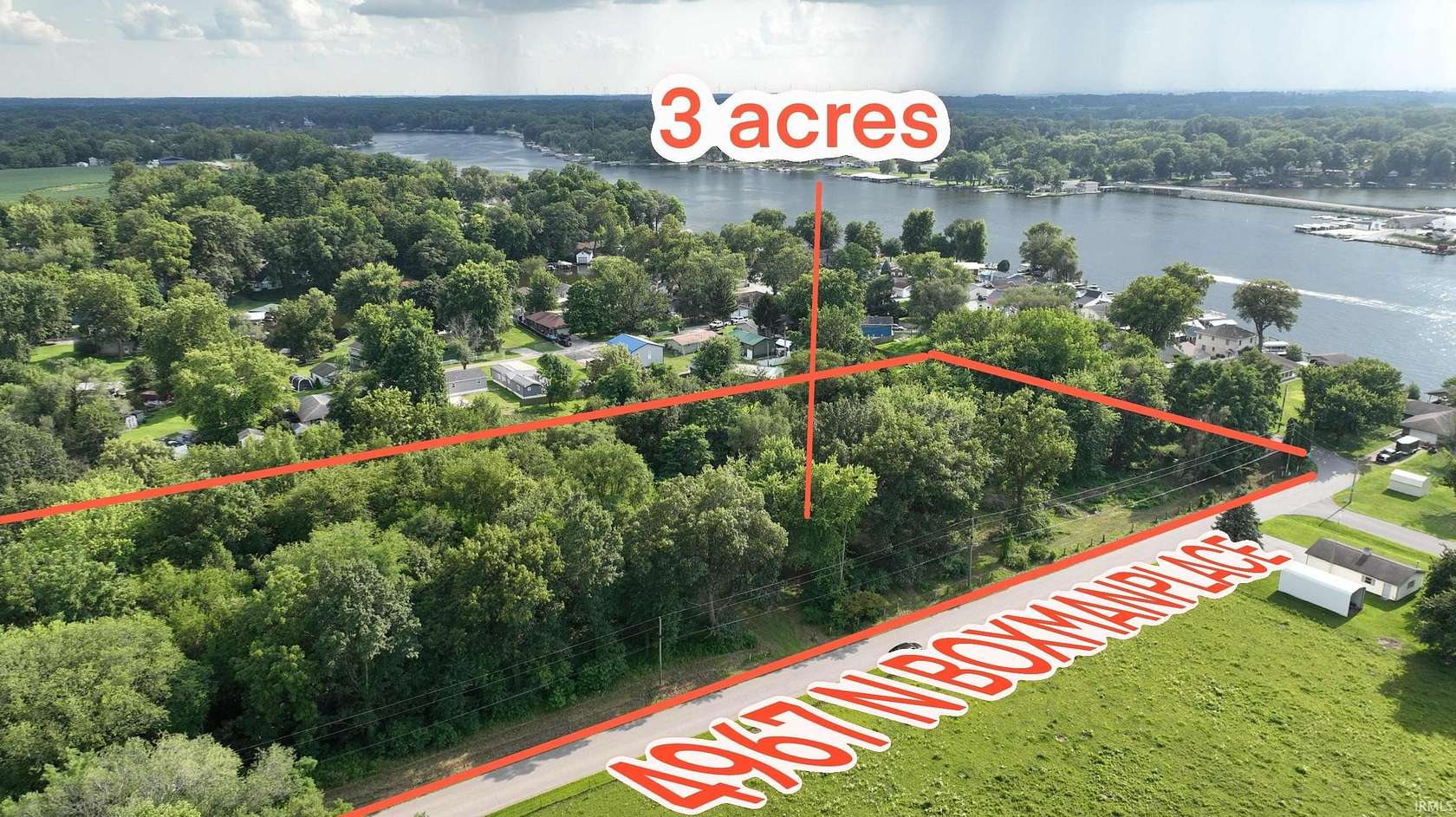 3 Acres of Residential Land for Sale in Monticello, Indiana