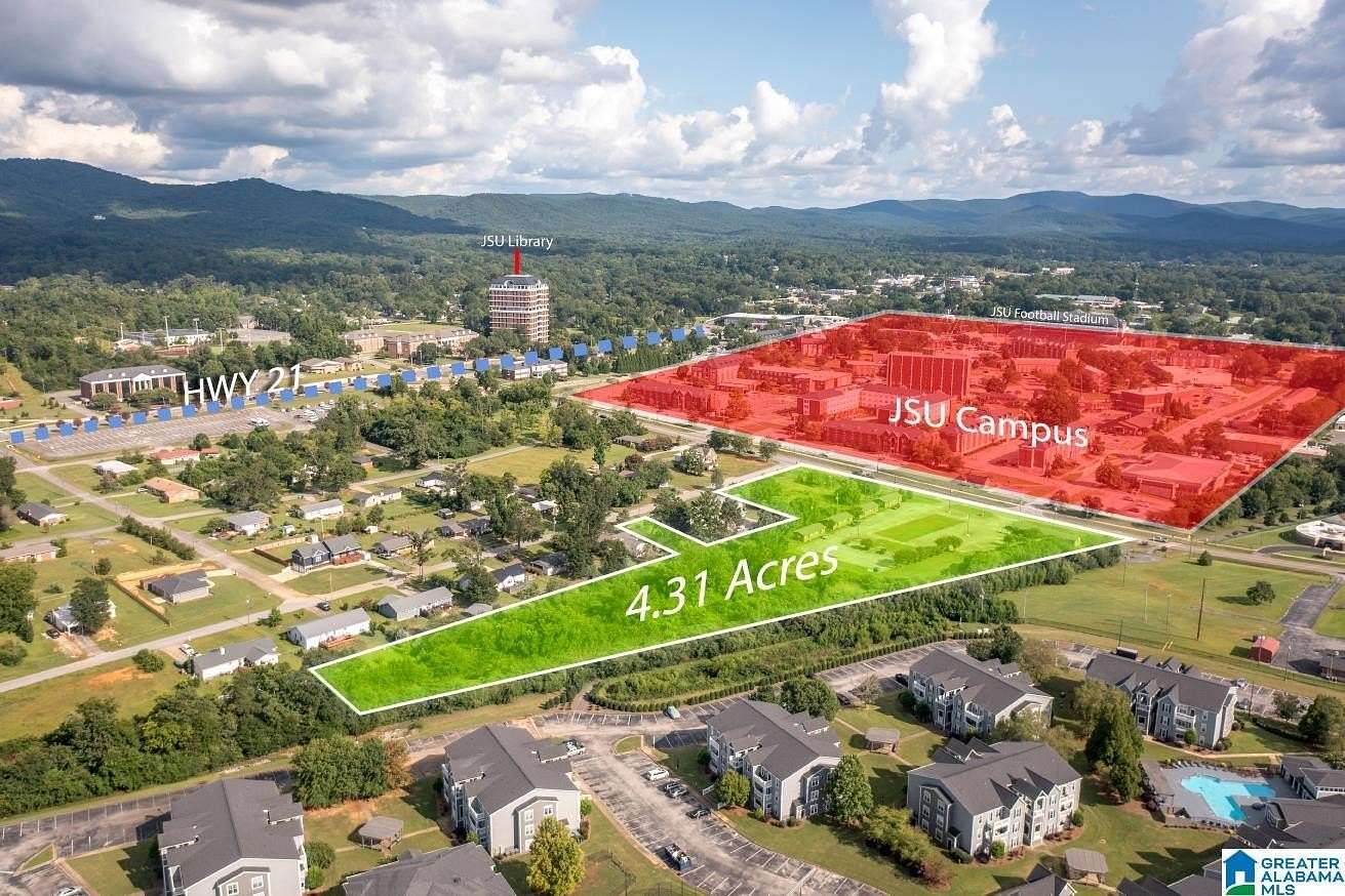 4.29 Acres of Mixed-Use Land for Sale in Jacksonville, Alabama