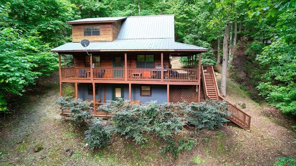 2 Acres of Residential Land with Home for Sale in Young Harris, Georgia