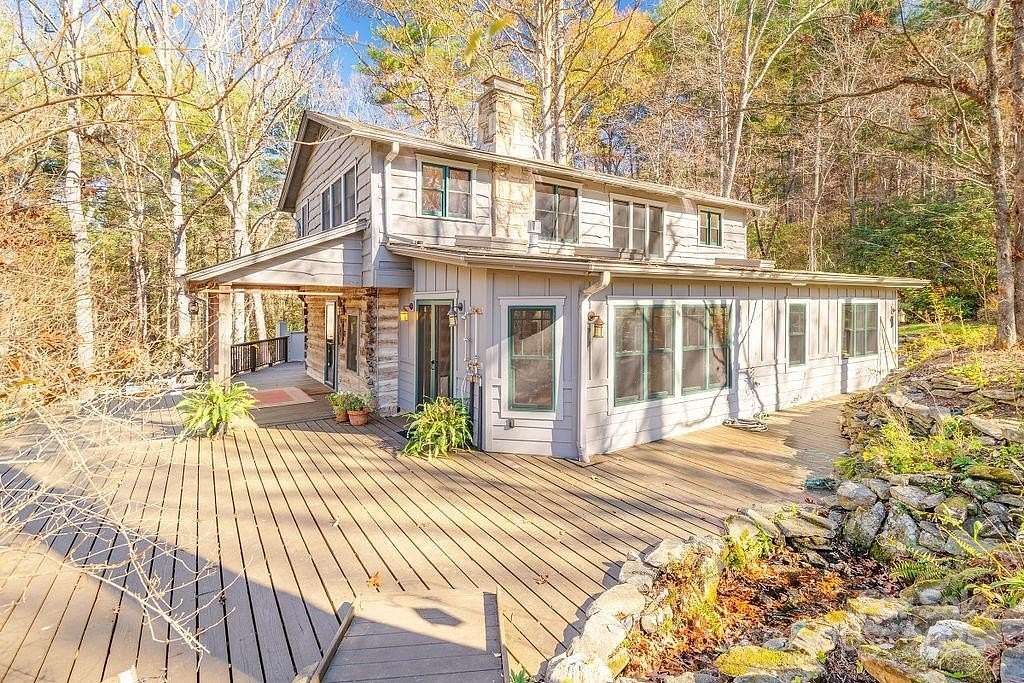 8.17 Acres of Land with Home for Sale in Fairview, North Carolina