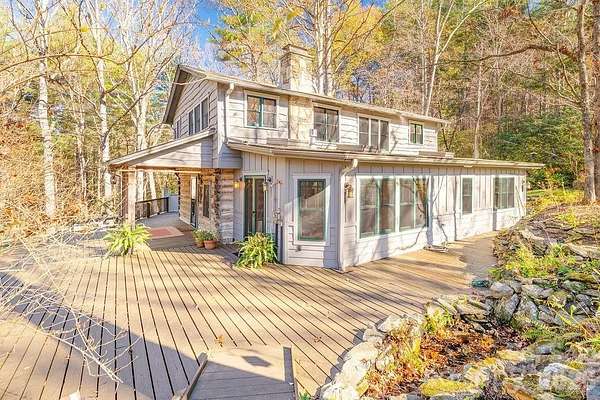 8.1 Acres of Land with Home for Sale in Fairview, North Carolina