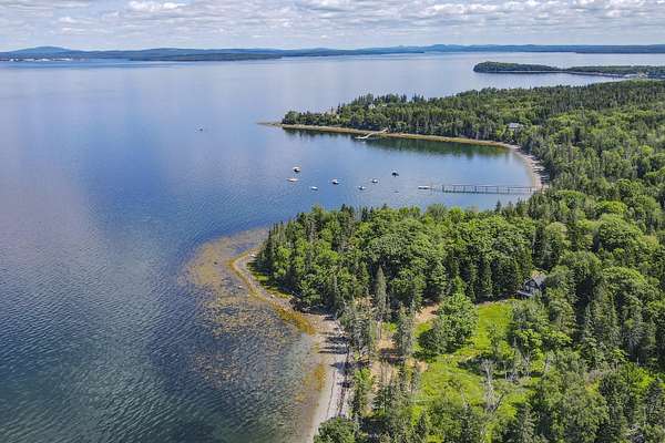 14 Acres of Land with Home for Sale in Islesboro, Maine