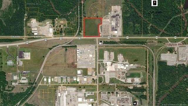 8.8 Acres of Commercial Land for Sale in Pryor, Oklahoma