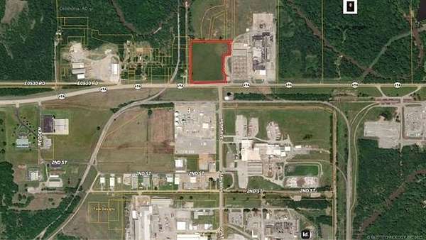 8.8 Acres of Commercial Land for Sale in Pryor, Oklahoma