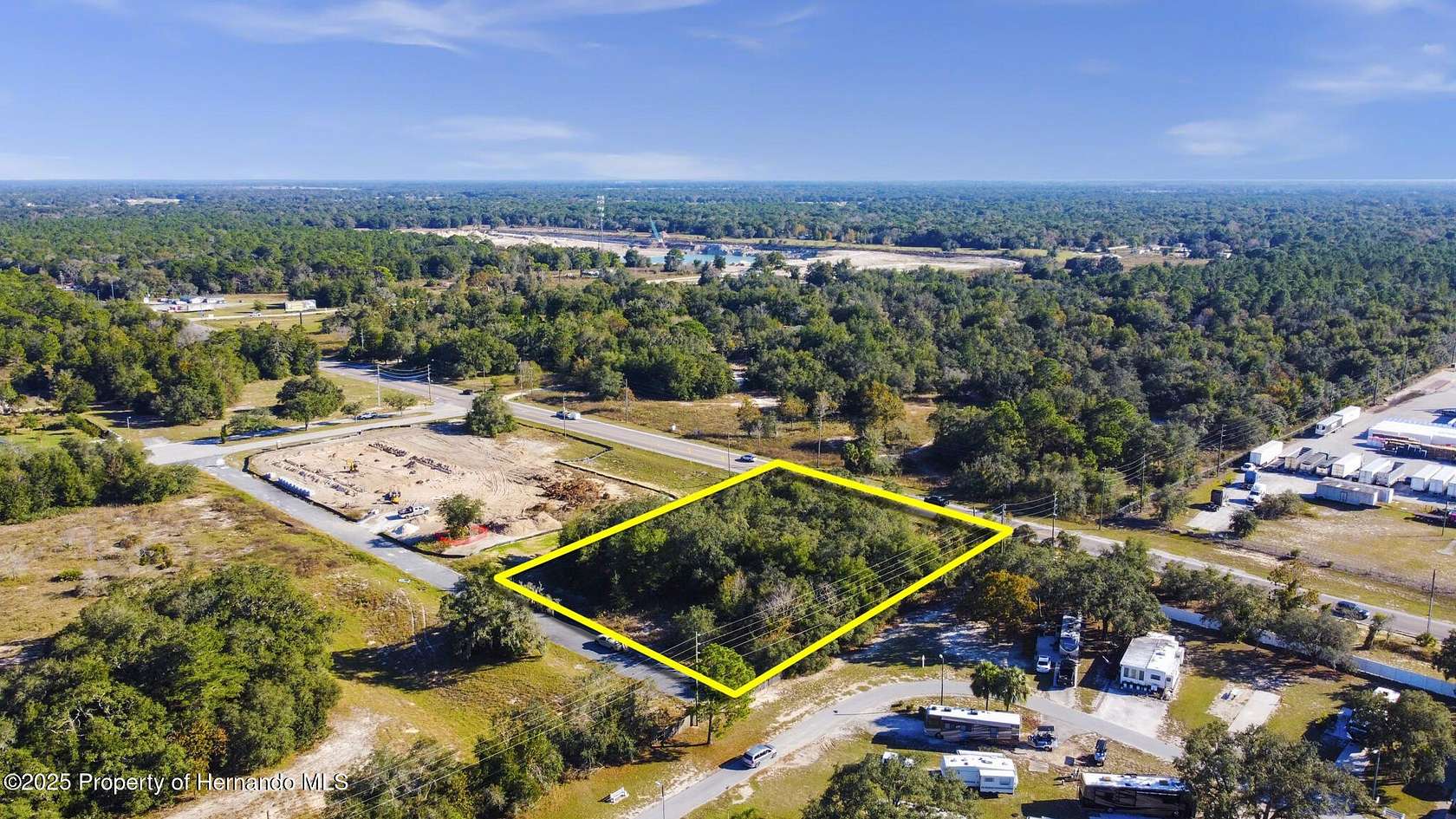 2.9 Acres of Commercial Land for Sale in Spring Hill, Florida