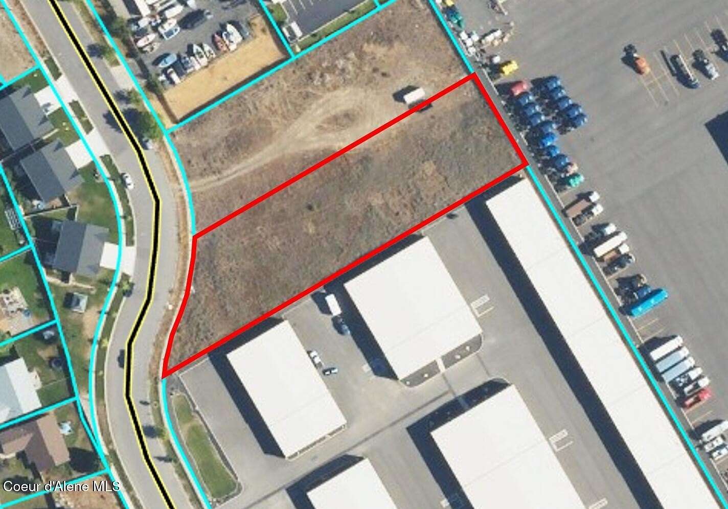 0.9 Acres of Commercial Land for Sale in Post Falls, Idaho