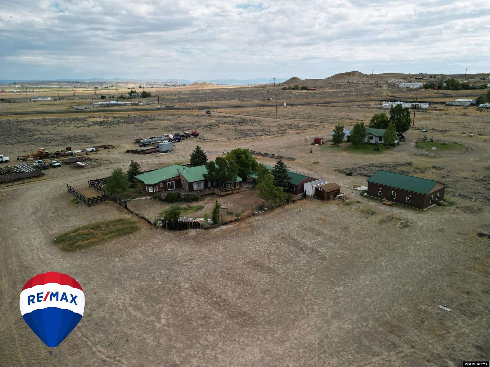 1.89 Acres of Residential Land with Home for Sale in Riverton, Wyoming