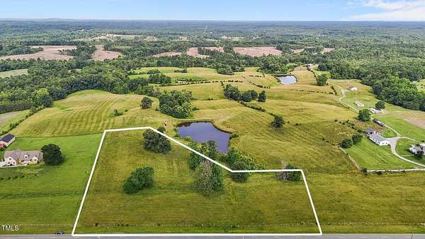 5.22 Acres of Residential Land with Home for Sale in Mebane, North Carolina