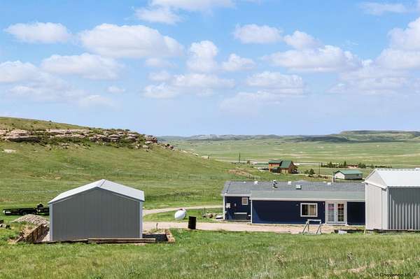 6.53 Acres of Land with Home for Sale in Cheyenne, Wyoming