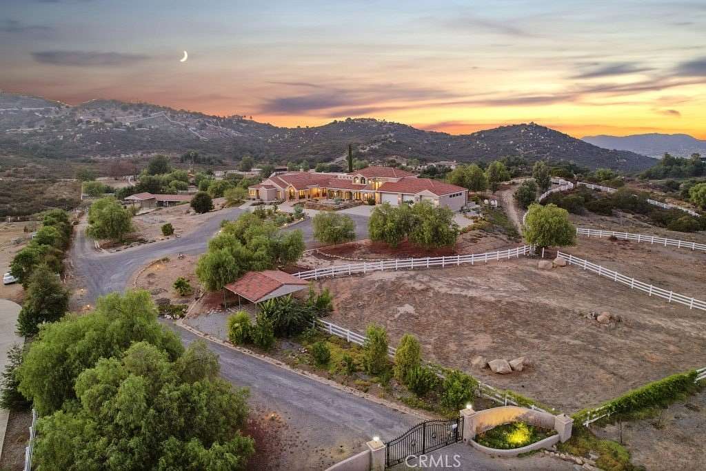 5.55 Acres of Land with Home for Sale in Murrieta, California