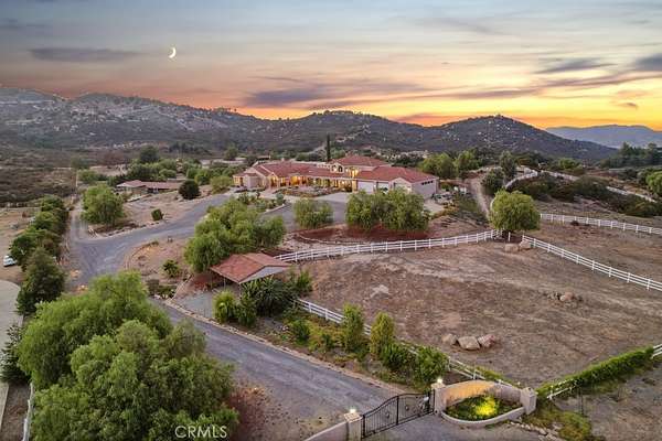 5.55 Acres of Land with Home for Sale in Murrieta, California