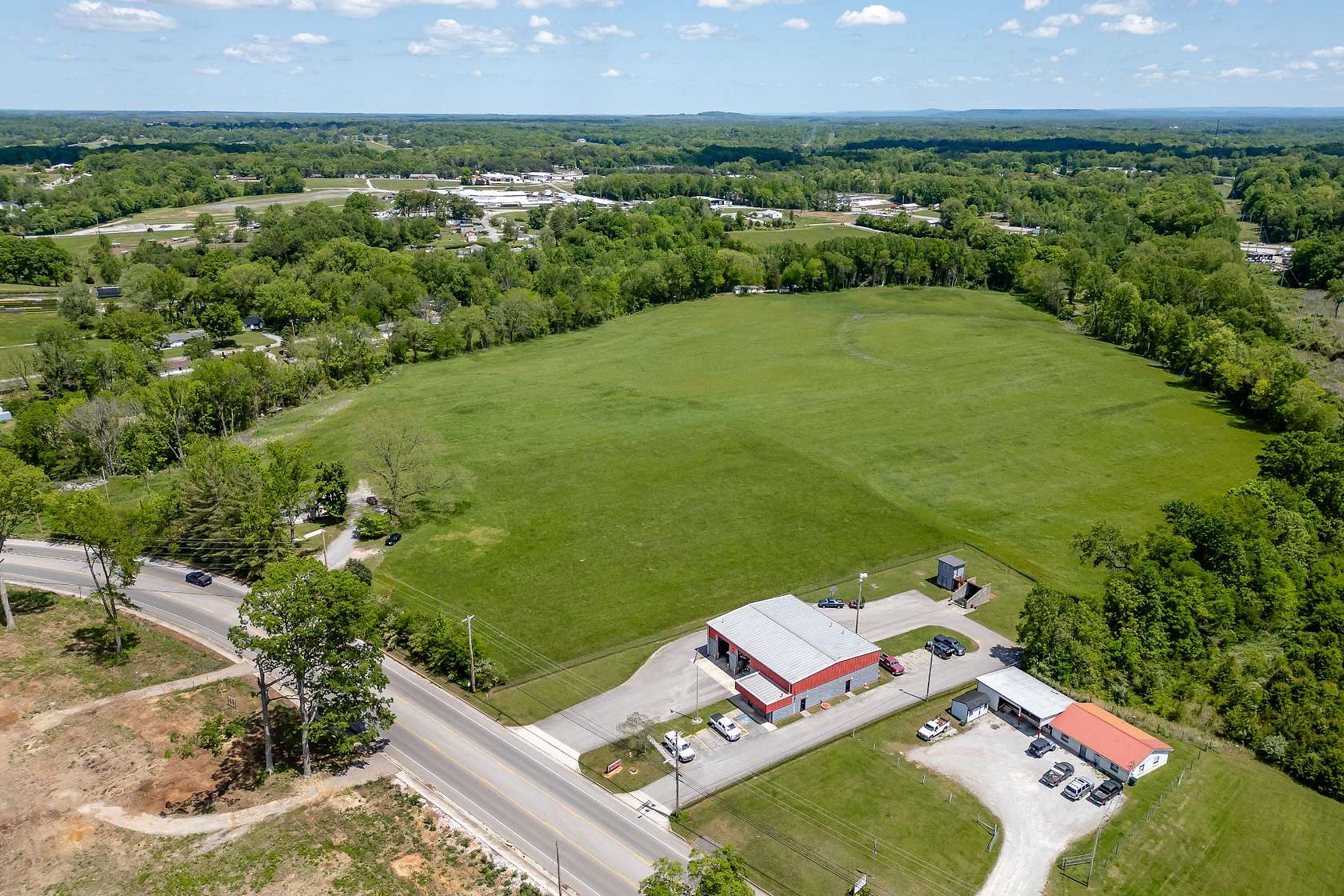 27.8 Acres of Improved Commercial Land for Sale in McMinnville, Tennessee