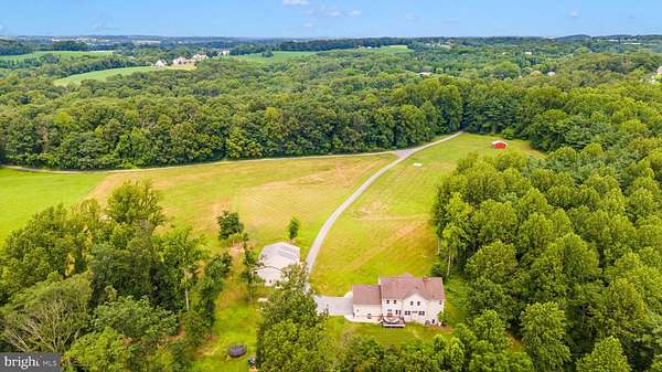 63.9 Acres of Land with Home for Sale in Westminster, Maryland