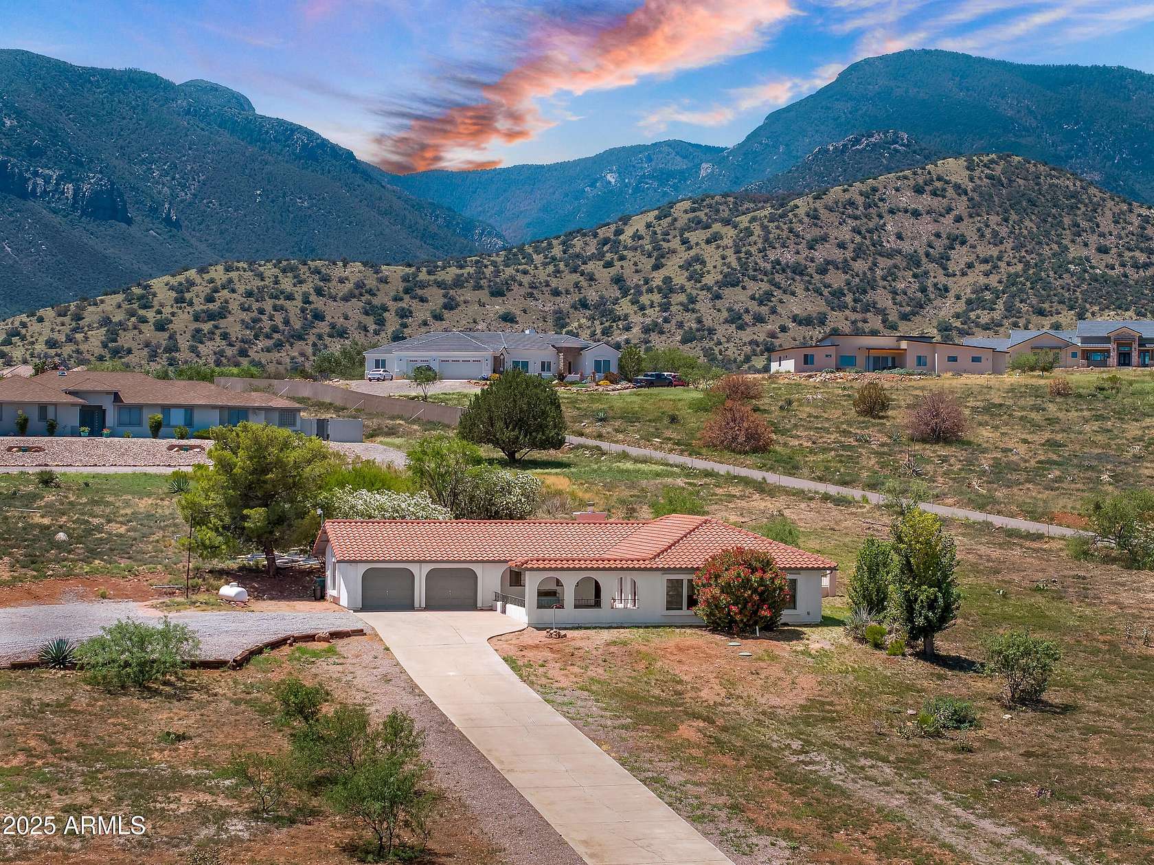 2 Acres of Residential Land with Home for Sale in Sierra Vista, Arizona