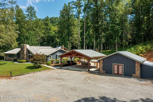 174 Acres of Recreational Land with Home for Sale in Walland, Tennessee