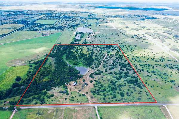 56 Acres of Land with Home for Sale in Bertram, Texas