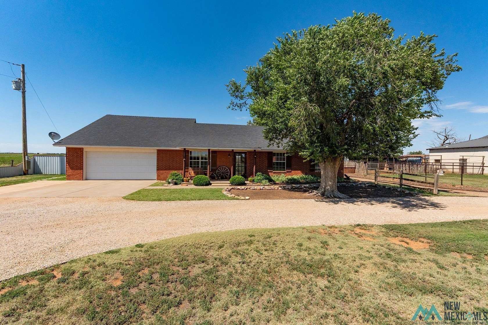 4 Acres of Residential Land with Home for Sale in Clovis, New Mexico