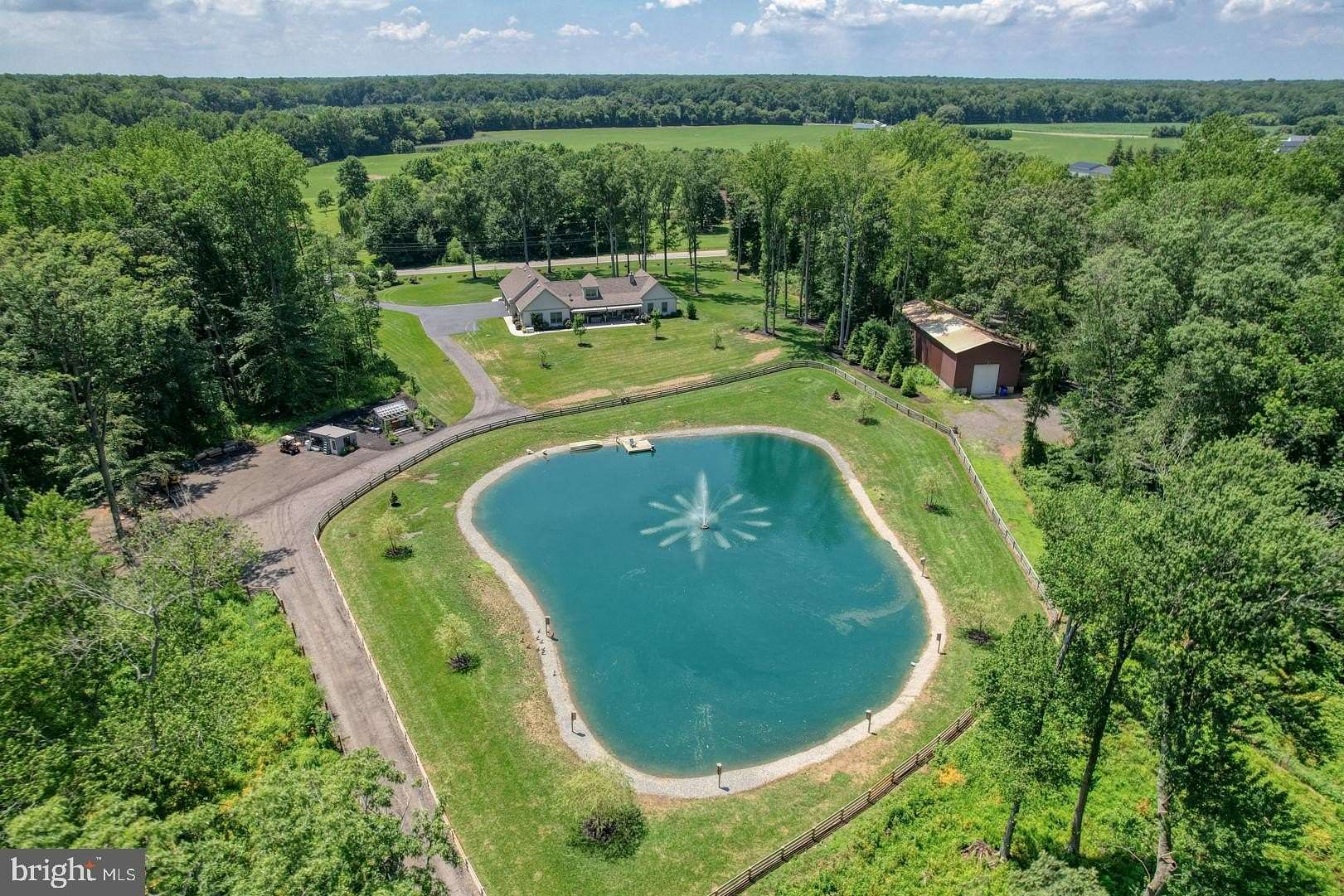 58.7 Acres of Recreational Land with Home for Sale in Smyrna, Delaware