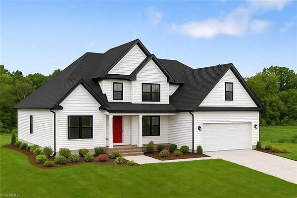 5.16 Acres of Land with Home for Sale in Asheboro, North Carolina