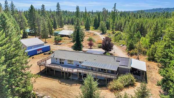16.7 Acres of Land with Home for Sale in Deer Park, Washington