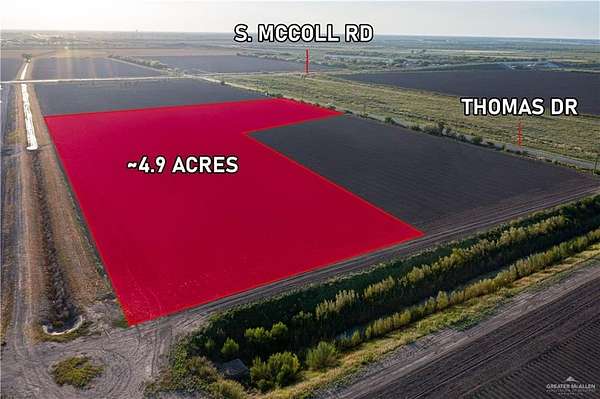 5 Acres of Commercial Land for Sale in McAllen, Texas