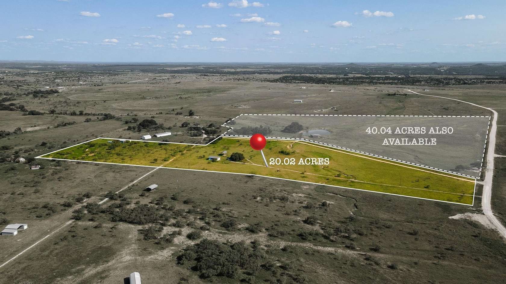 20 Acres of Agricultural Land for Sale in Lometa, Texas
